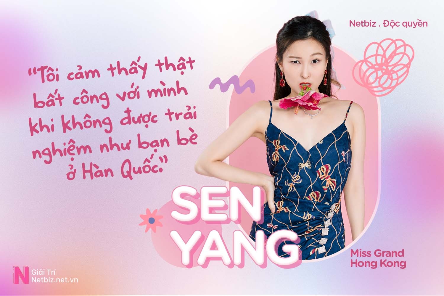 Miss Grand Hong Kong 2021 - Sen Yang: Cấp 2 toàn trốn học đi chơi net, ám ảnh với vẻ đẹp "mắt to, mặt nhỏ"
