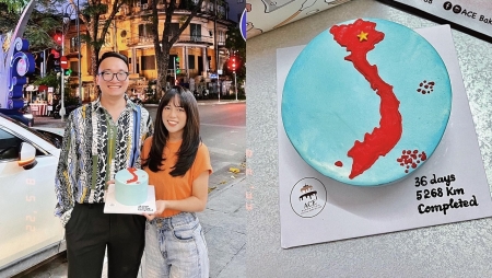 Mừng sinh nhật vợ, anh chồng tặng chuyến du lịch xuyên Việt trị giá 150 triệu đồng