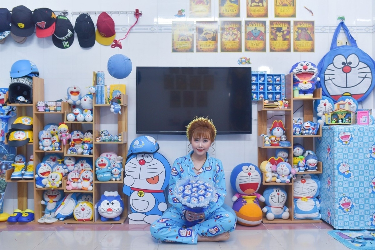 Cô dâu - chú rể Bạc Liêu mang tuổi thơ vào đám cưới ngập tràn Doraemon
