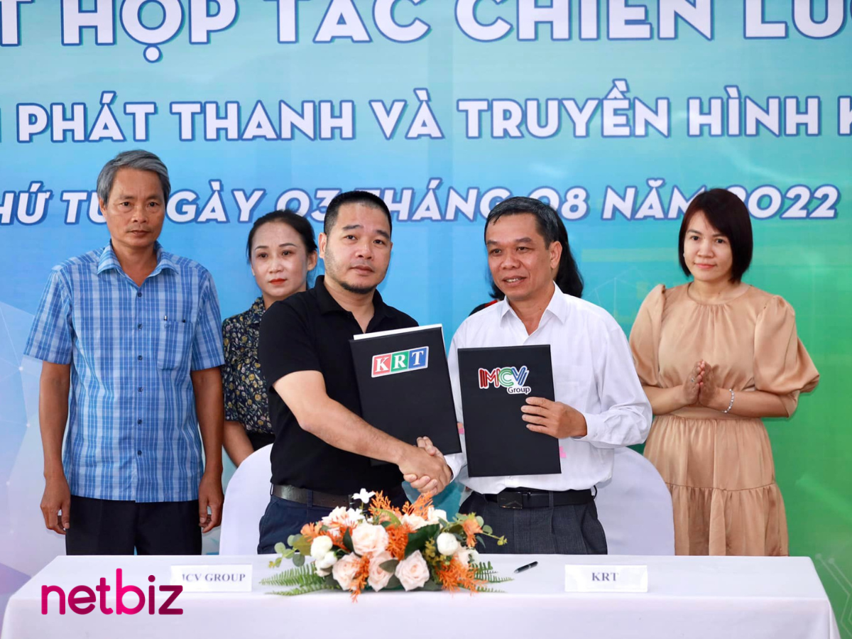MCV Group ký kết hợp tác chuyển đổi số với Đài Phát thanh và Truyền hình Kon Tum
