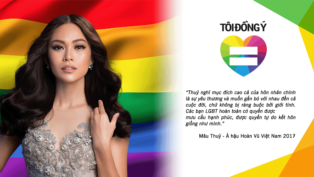 Loạt nghệ sĩ Việt trở thành đại sứ chiến dịch ủng hộ hôn nhân cùng giới 