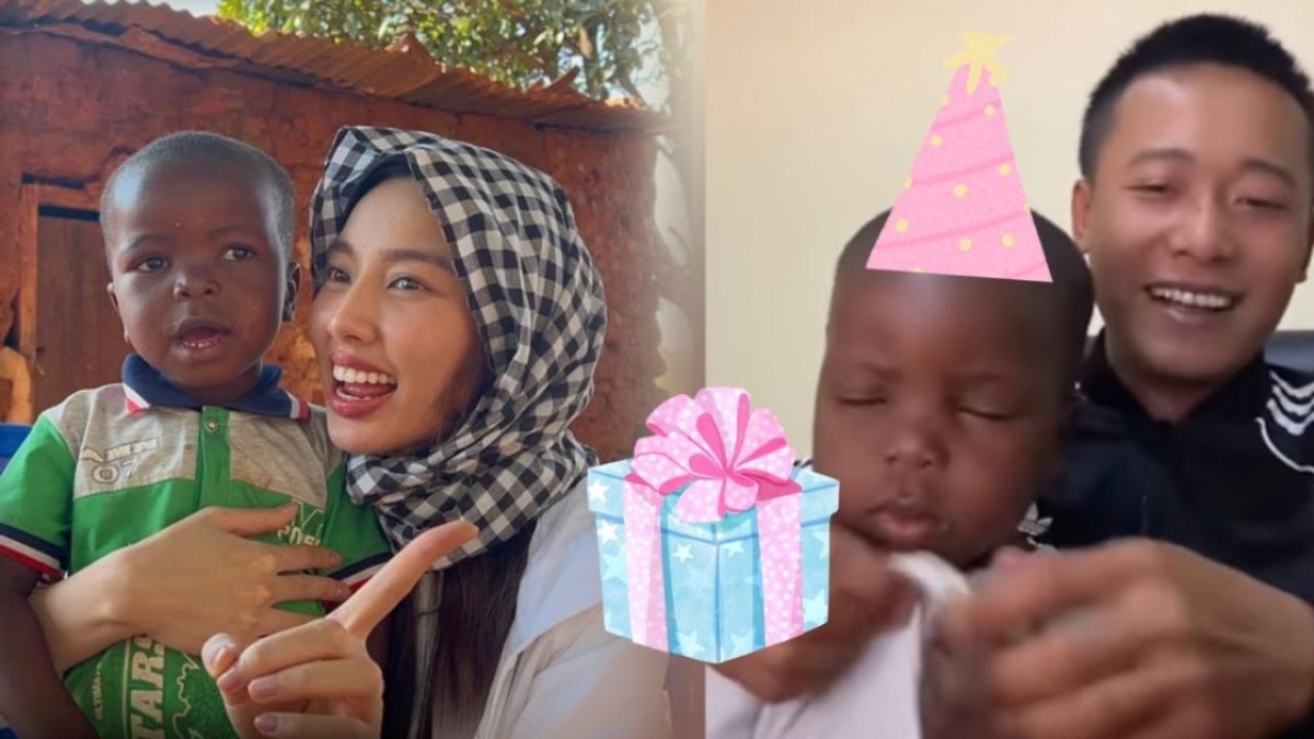 Thùy Tiên nhận được quà đặc biệt từ Quang Linh Vlogs và Lôi Con nhân dịp sinh nhật