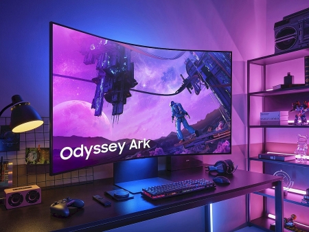 Samsung Odyssey Ark: Màn hình cong 55 inch độc đáo, giá hơn 80 triệu đồng