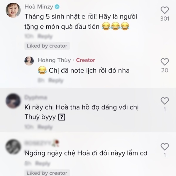 Netizen ‘sang chấn tâm lý’ với món quà sinh nhật do Hoàng Thùy tặng Hòa Minzy