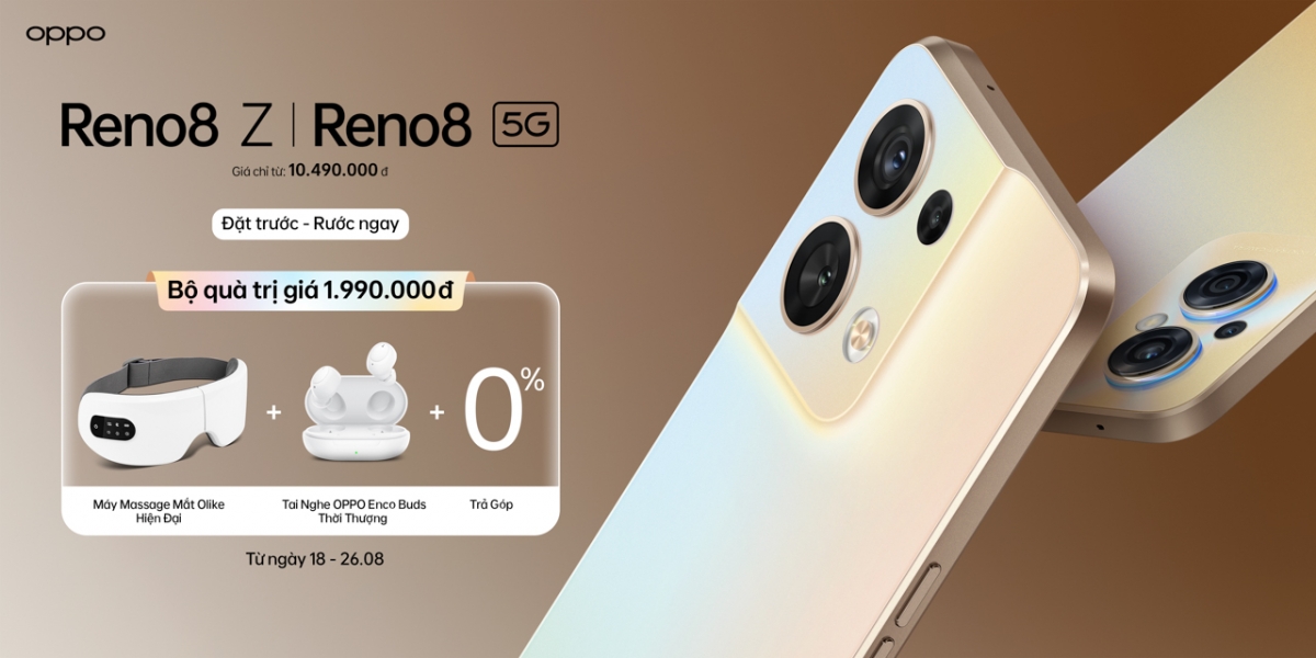 OPPO Reno8 Series: Chuyên Gia Chân Dung thế hệ thứ 8 cập bến thị trường Việt Nam