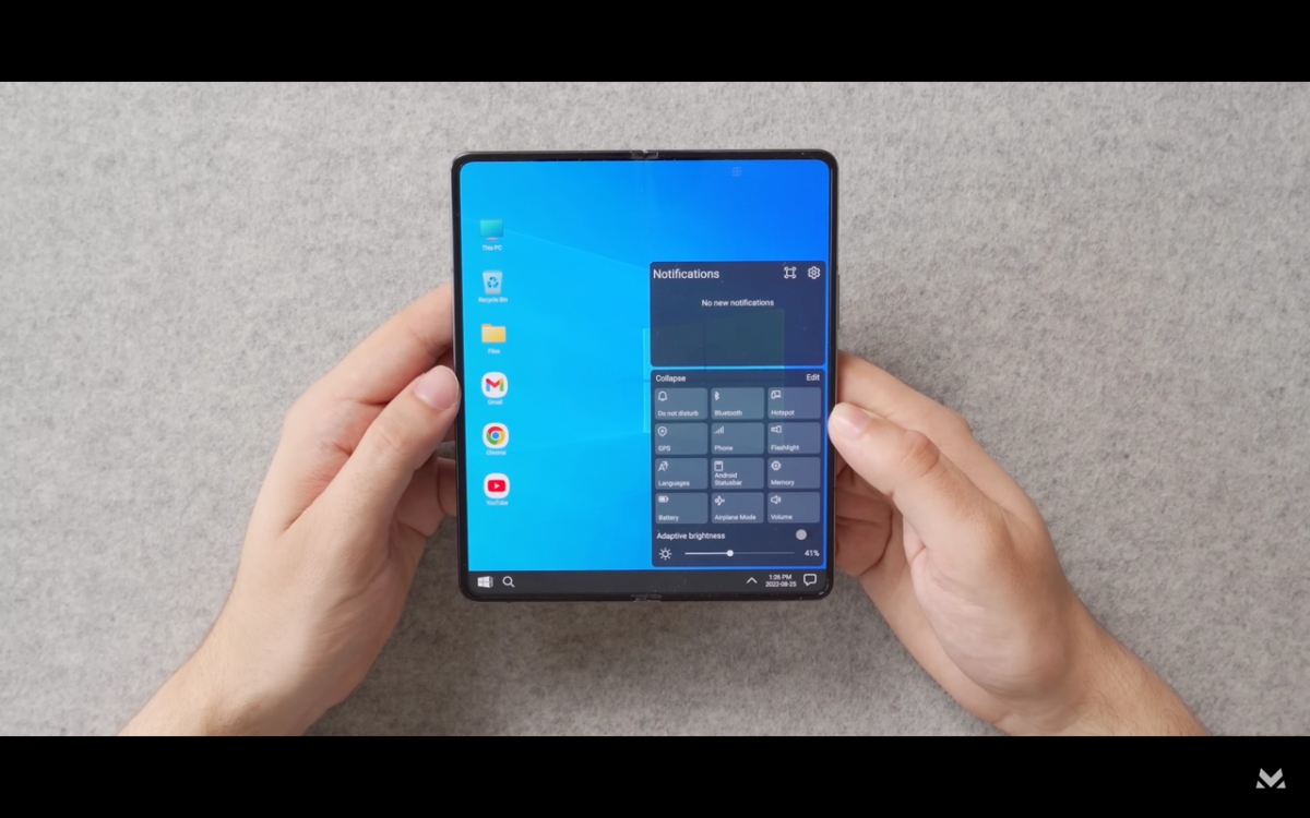 Samsung Galaxy Z Fold4 chạy hệ điều hành Windows trông sẽ thế nào?
