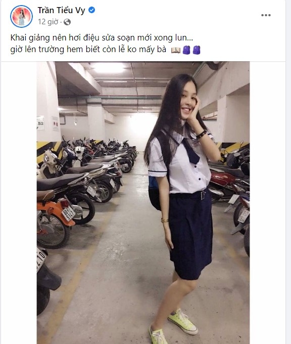 Hoa hậu Tiểu Vy đăng ảnh rạng rỡ, nhí nhảnh ngày khai giảng thời còn học phổ thông Hoa hậu Tiểu Vy đăng ảnh rạng rỡ, nhí nhảnh ngày khai giảng thời còn học phổ thông