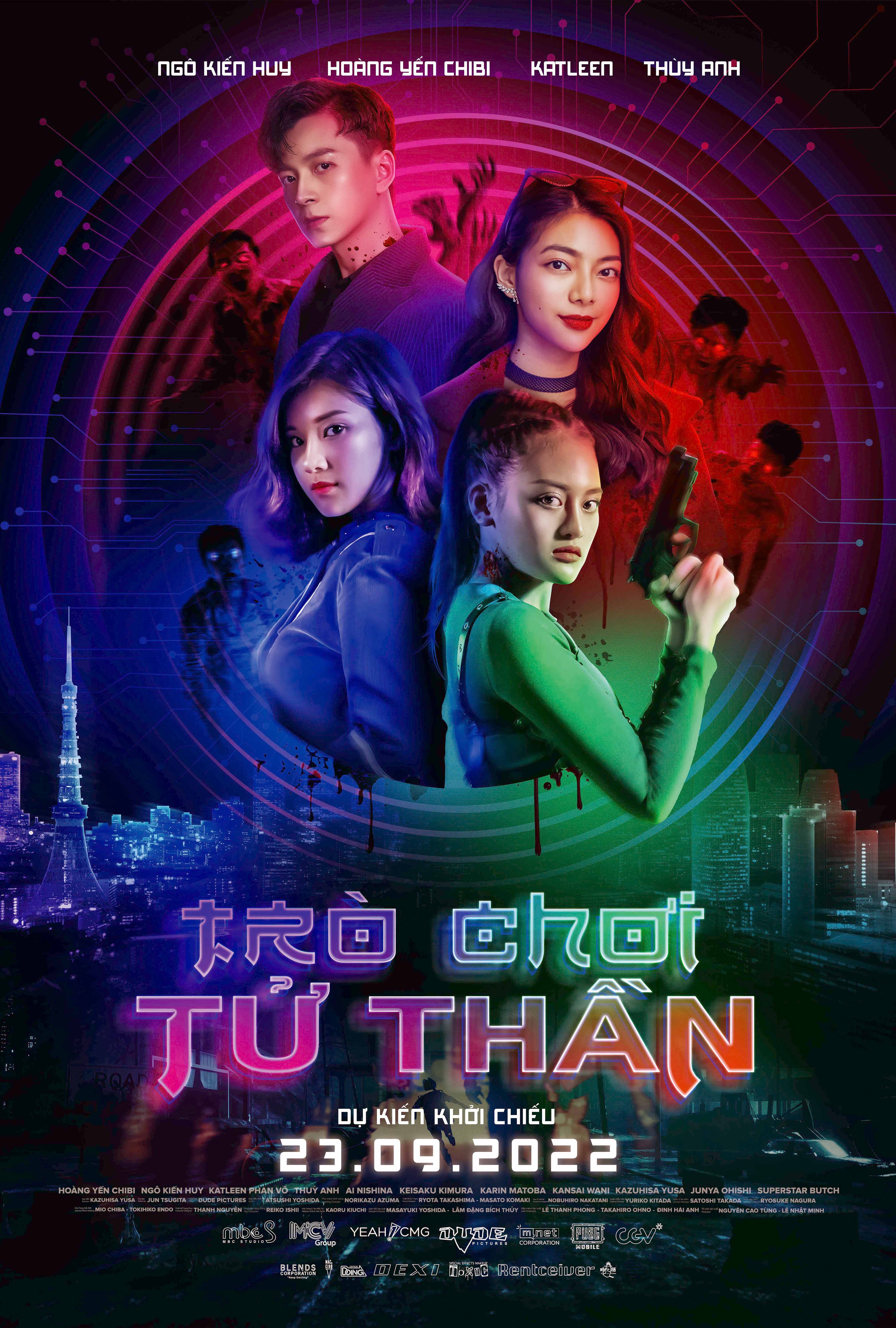 Dàn ‘đả nữ’ trong phim điện ảnh mới: Ngô Kiến Huy, Hoàng Yến Chibi, Thùy Anh, Katleen Phan Võ