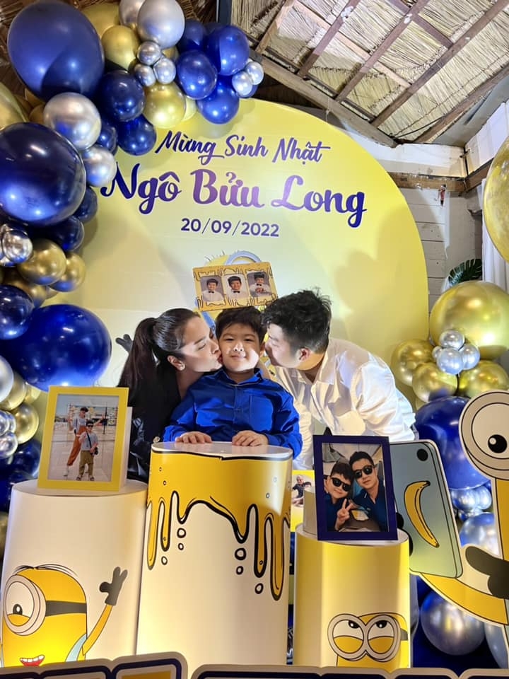 Nhật Kim Anh hội ngộ chồng cũ tổ chức sinh nhật cho con trai Nhật Kim Anh hội ngộ chồng cũ cùng tổ chức sinh nhật cho con trai
