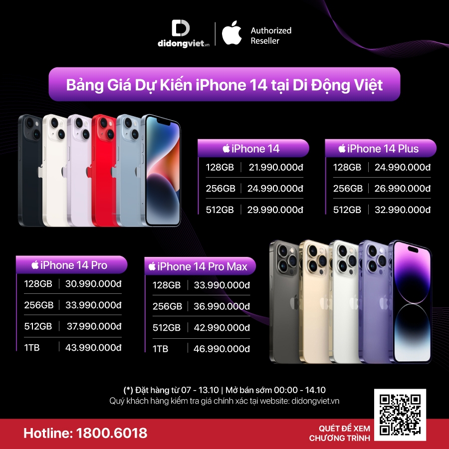iPhone 14 chính hãng 'chốt' ngày bán tại Việt Nam nhưng liệu có dễ mua?