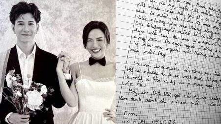 Cận kề ngày cưới, Diệu Nhi bất ngờ viết thư tay nghẹn ngào 'xin lỗi'