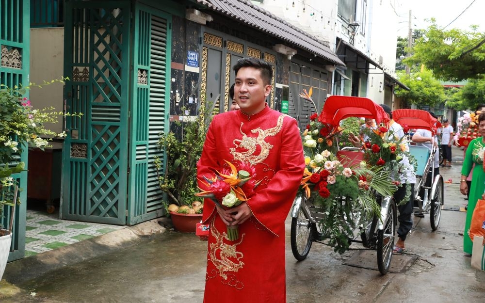 Những điểm đặc biệt tại đám cưới hai cô dâu tháng 10 Diệu Nhi và Liêu Hà Trinh