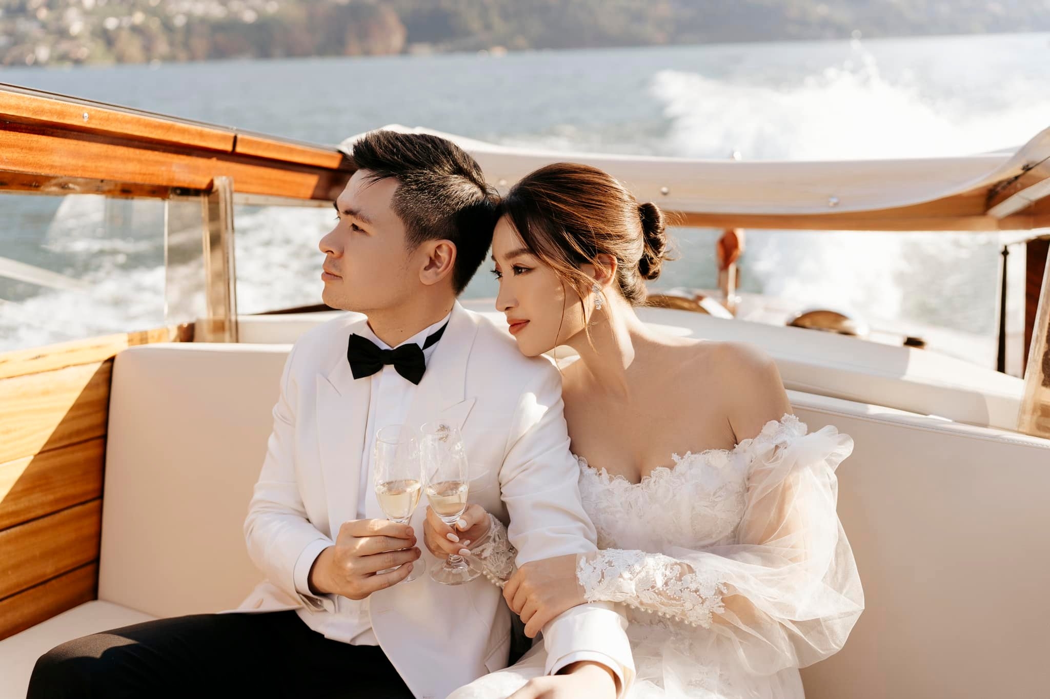 Chồng sắp cưới chúc mừng sinh nhật Đỗ Mỹ Linh, công khai hình ảnh ngọt ngào