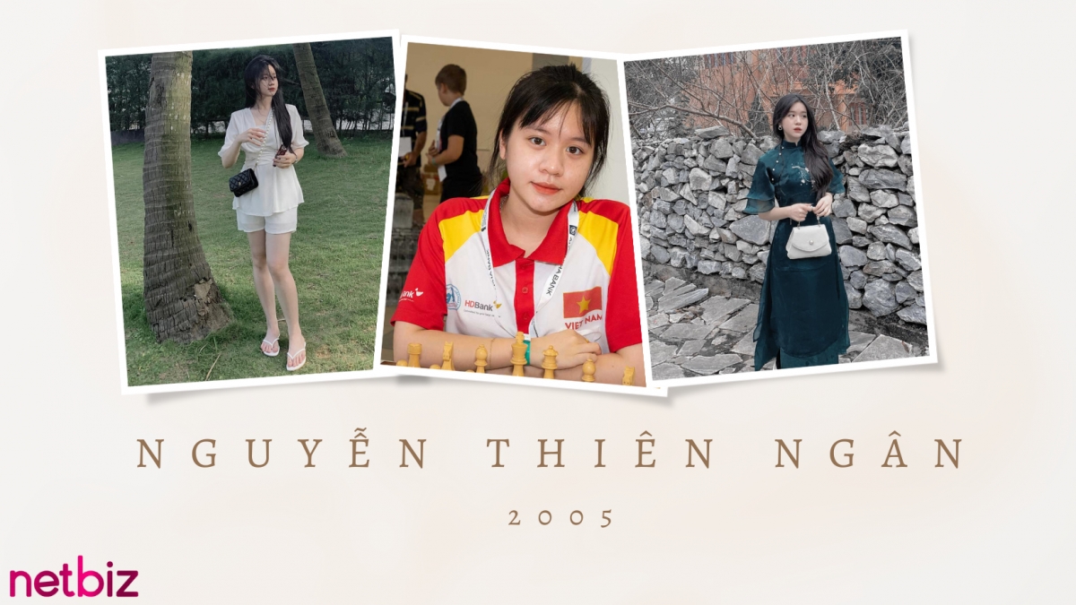 Nguyễn Thiên Ngân - Cô gái Việt Nam vô địch giải cờ vua châu Á gây 'náo loạn MXH' vì quá xinh đẹp