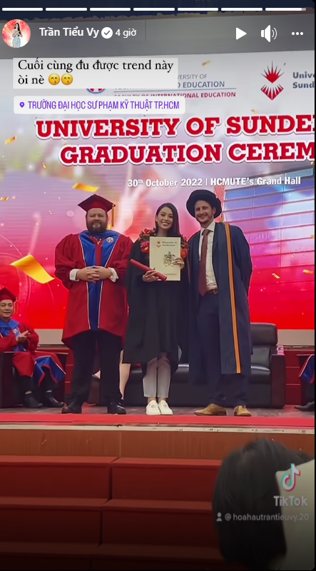 Hoa hậu Tiểu Vy chính thức tốt nghiệp đại học
