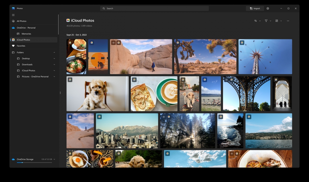 iCloud Photos đã có thể truy cập được từ máy tính chạy Windows 11