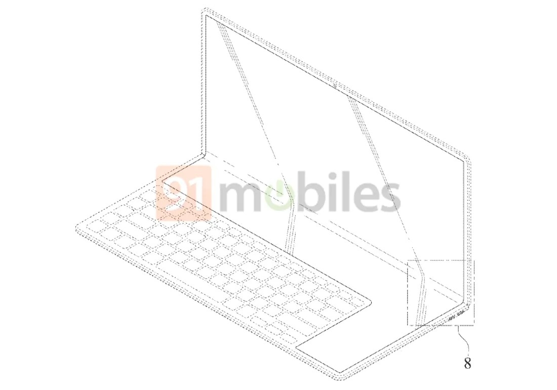 Samsung lộ bản thiết kế laptop màn hình gập siêu “xịn xò”