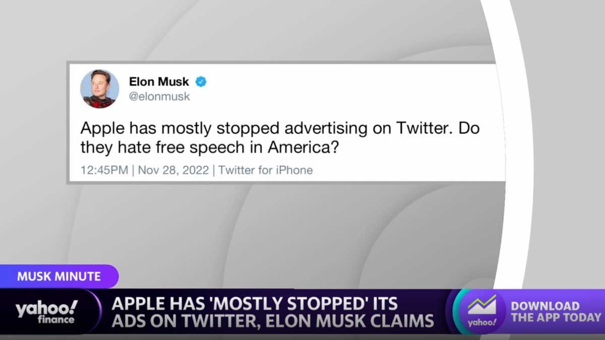 Sau nhiều 'lời qua tiếng lại' Elon Musk cho biết Apple vẫn là khách hàng lớn nhất của Twitter