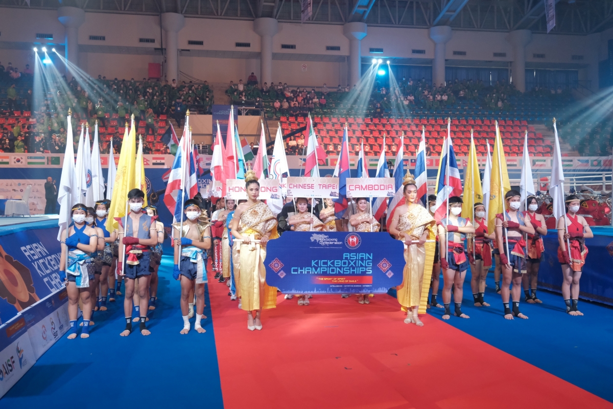 Đội tuyển Việt Nam tham gia tranh tài tại giải Vô địch Kickboxing châu Á