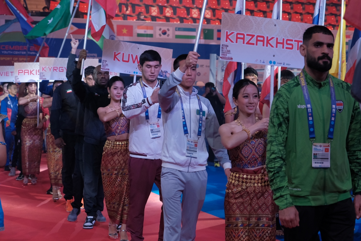 Đội tuyển Việt Nam tham gia tranh tài tại giải Vô địch Kickboxing châu Á