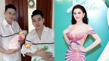 Lâm Khánh Chi nhận hai bé sinh đôi nhà Hà Trí Quang - Thanh Đoàn làm con nuôi