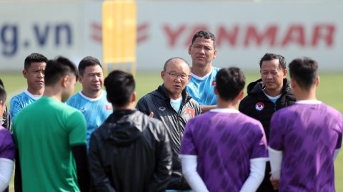HLV Park gửi đề nghị tới VFF trước thềm trận gặp Malaysia