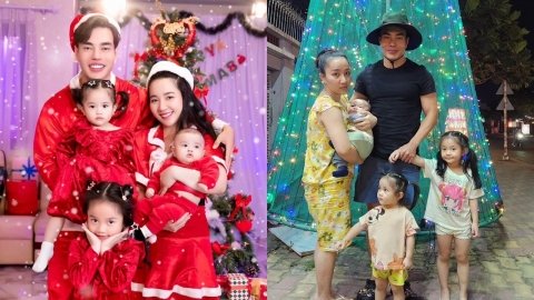 Netizen bật cười trước hình ảnh đi chơi Noel độc đáo của gia đình Lê Dương Bảo Lâm