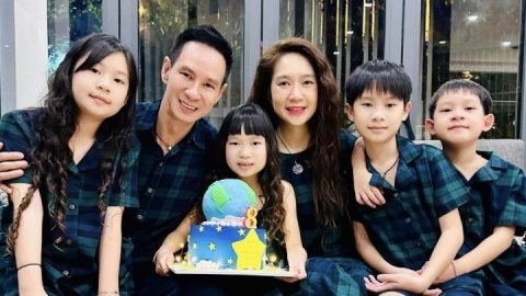 Vợ chồng Lý Hải – Minh Hà tổ chức sinh nhật giản dị, ấm cúng cho ái nữ