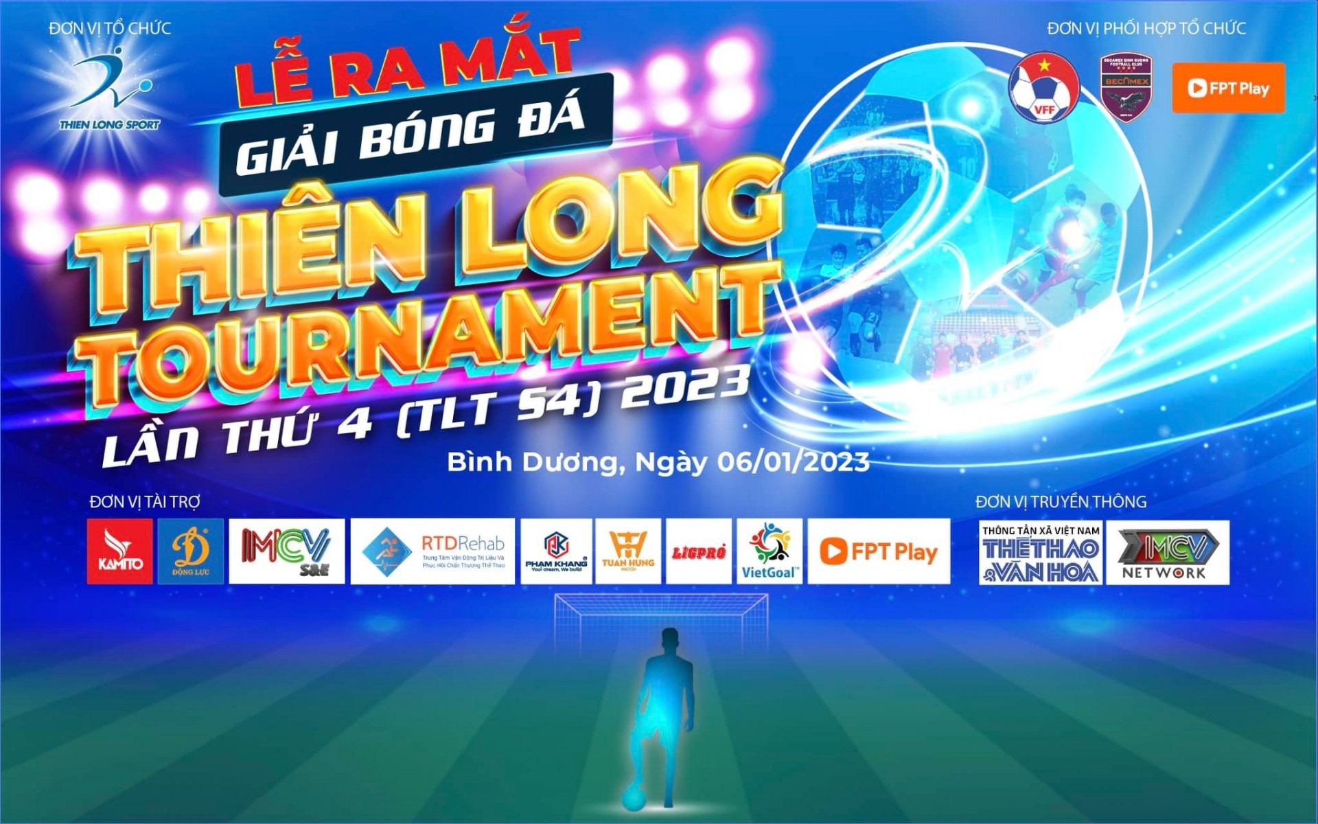 CLB Nam Định, Bình Định, Bình Dương... tranh tài tại Thiên Long Tournament 2023
