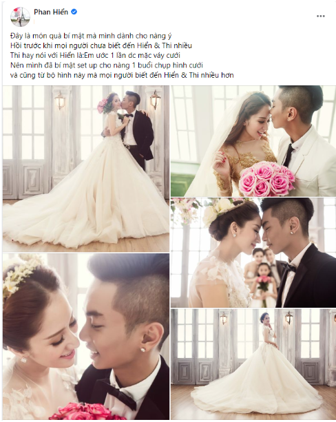 Phan Hiển tiết lộ điều đặc biệt về bộ ảnh cưới cách đây 8 năm cùng Khánh Thi