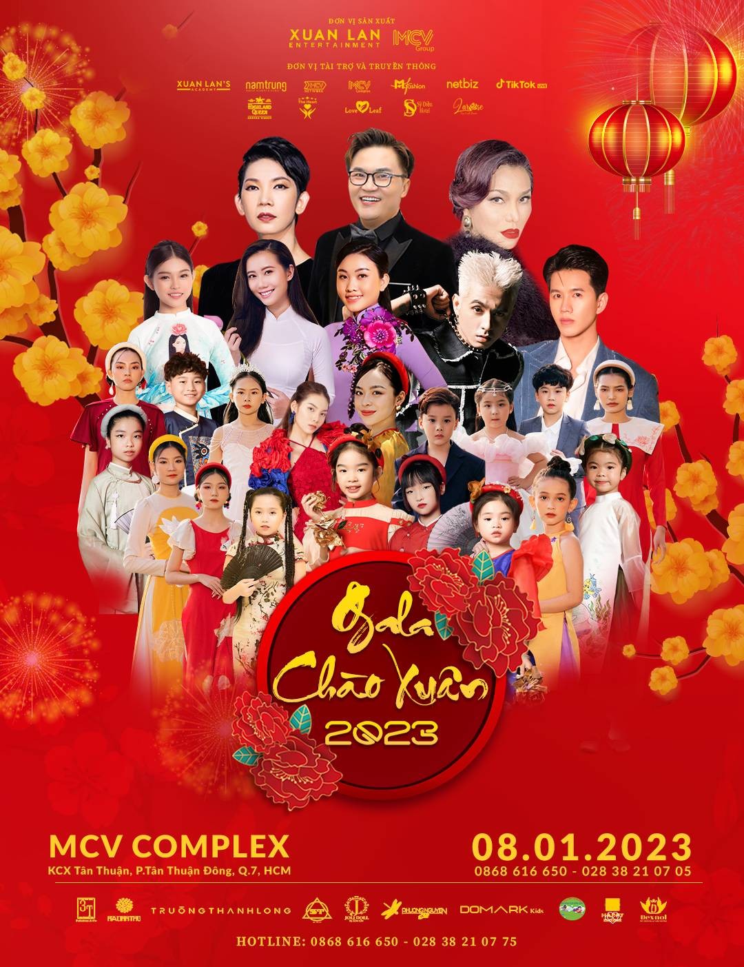 Xuân Lan Entertainment và MCV Group tổ chức show thời trang, âm nhạc mừng Xuân