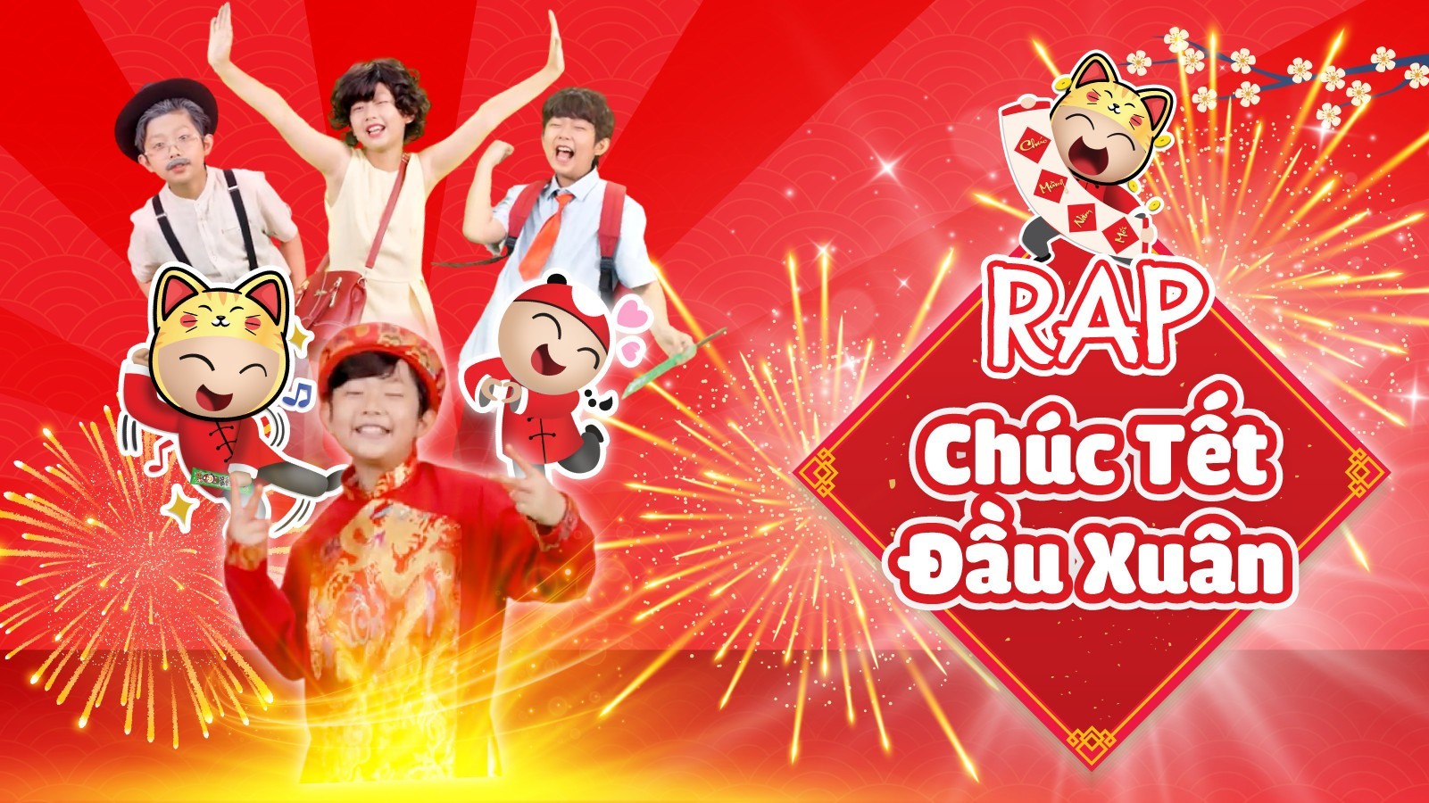 Quý tử nhà nhạc sĩ Nguyễn Hải Phong khoe tài bắn rap trong hit Tết mới