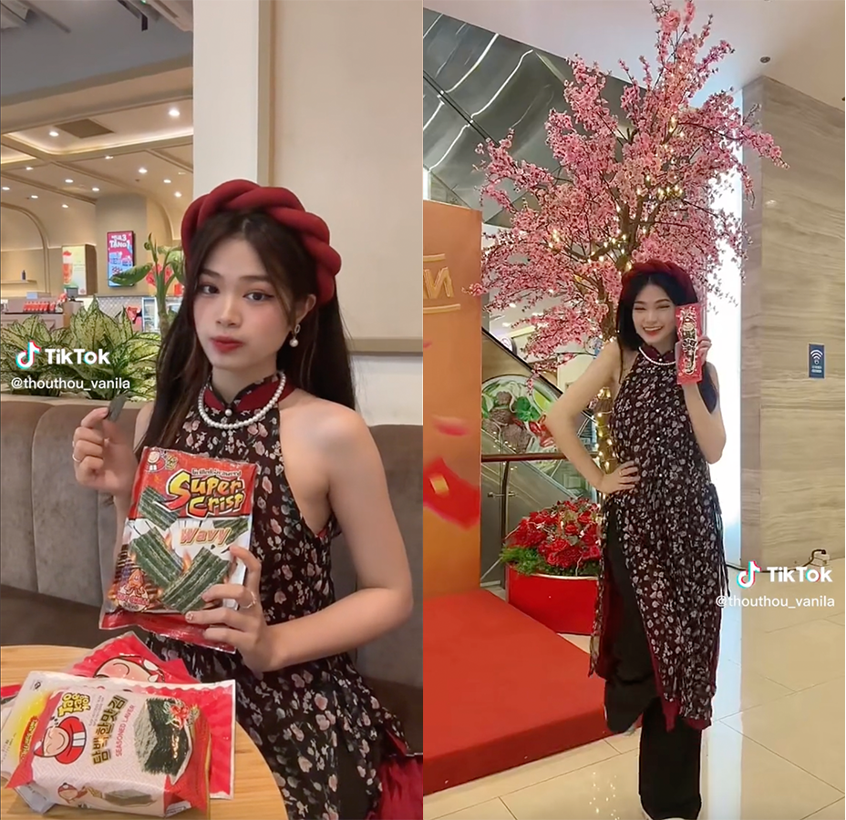 Độc lạ trend chúc Tết TikTok 2023, hàng loạt KOLs đu trend cực đỉnh
