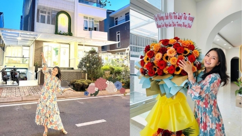 Diễn viên Ngọc Lan khoe cơ ngơi kinh doanh mới hoành tráng ở tuổi 38