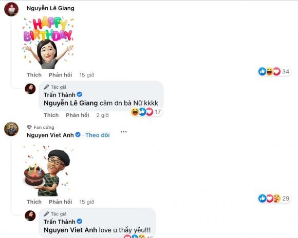 Hari Won gửi lời chúc sinh nhật đến chồng, Trấn Thành tranh thủ nịnh vợ cực ngọt Hari Won gửi lời chúc sinh nhật đến chồng, Trấn Thành tranh thủ nịnh vợ cực ngọt