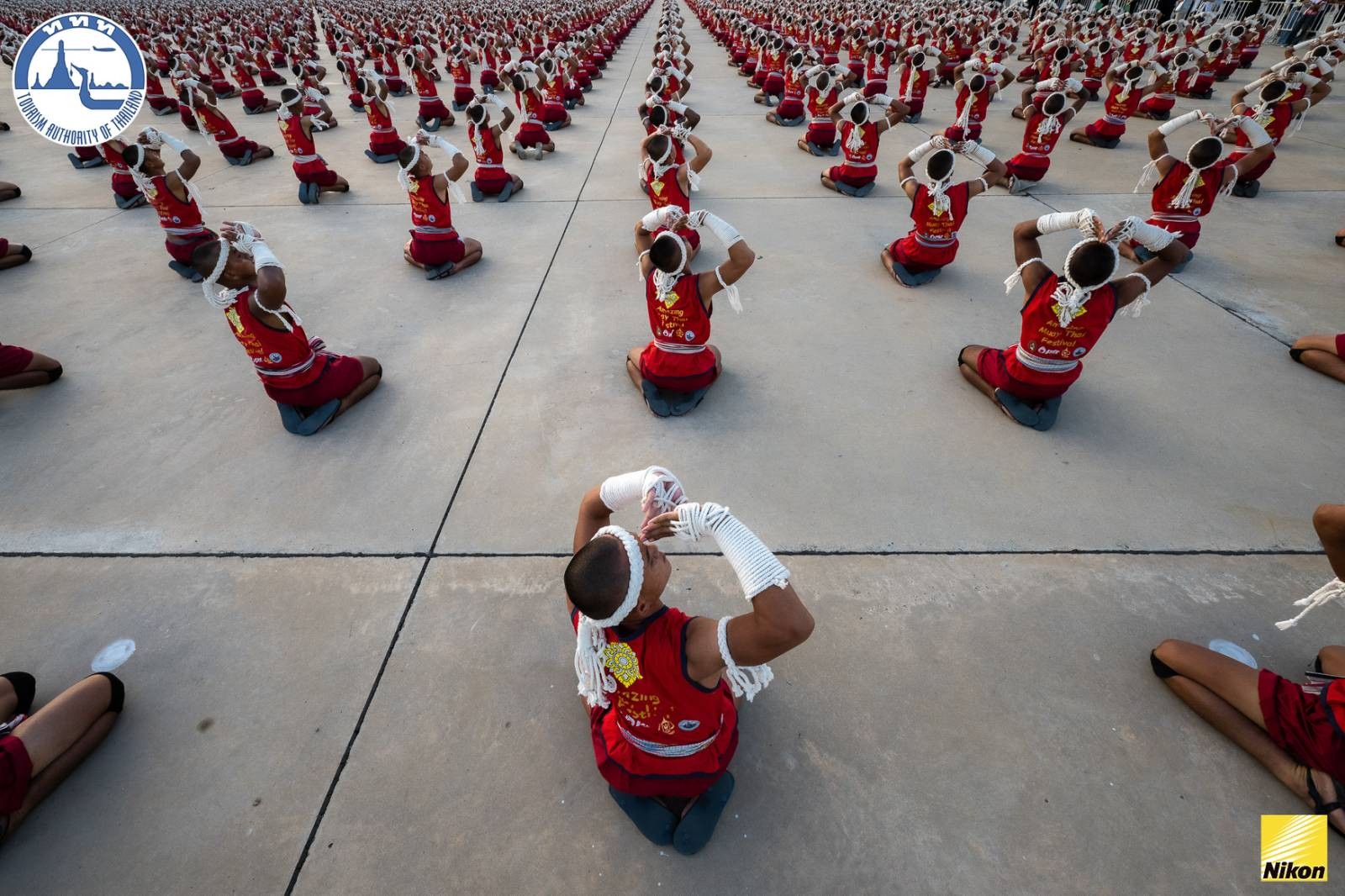 Thái Lan xác lập kỷ lục thế giới đồng diễn Muay Thái