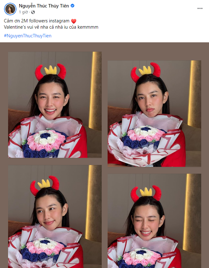 Thùy Tiên: Instagram đạt 2 triệu follow, là nàng hậu có lượng người theo dõi lớn nhất Thùy Tiên: Instagram đạt 2 triệu follower, là Miss Grand được quan tâm nhất