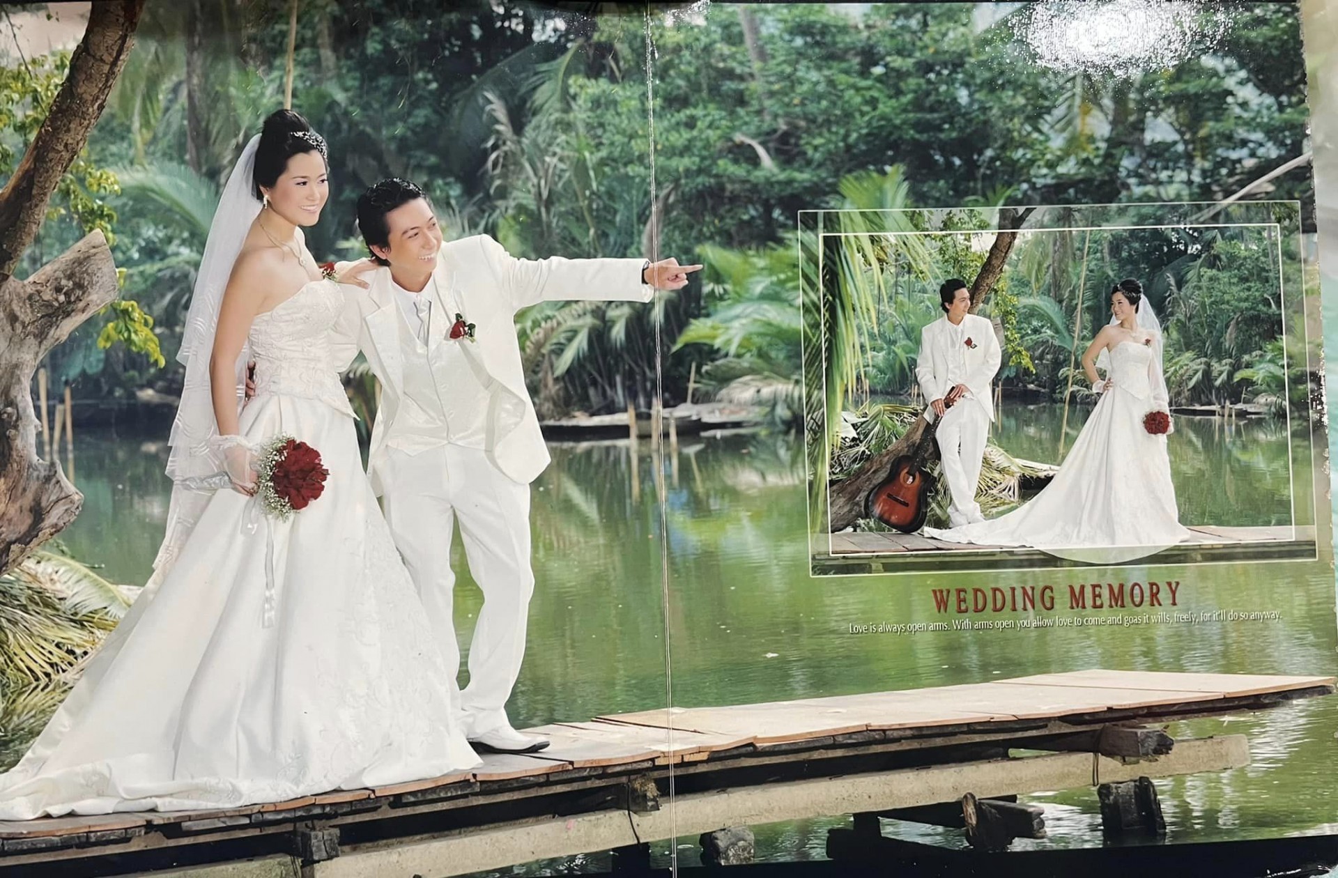 Hứa Minh Đạt hé lộ bộ ảnh cưới đa dạng phong cách với Lâm Vỹ Dạ cách đây 13 năm