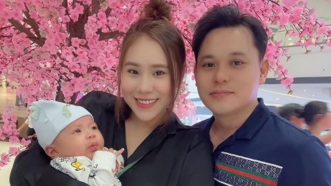 Con trai đầu lòng mới hơn 2 tháng tuổi, Hồ Bích Trâm 'nôn nóng' có thêm bé gái