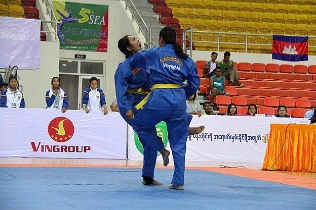 Campuchia tổ chức giải vô địch Vovinam Đông Nam Á