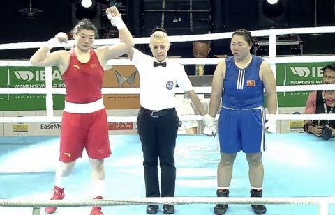 Nữ võ sĩ Nguyễn Thị Phương Hoài thua đáng tiếc sau loạt quyết định khó hiểu của trọng tài