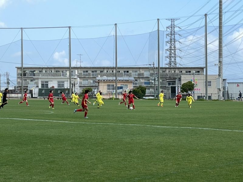 Hình ảnh trong thắng lợi 3-0 của ĐT U17 nữ Việt Nam trong chương trình Jenesys tại Nhật Bản. (Ảnh: VFF)
