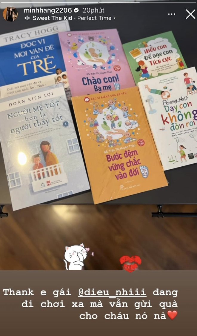 Diệu Nhi tặng quà mừng mang thai cho Minh Hằng, netizen khen ‘có kinh nghiệm’ Diệu Nhi tặng quà mừng cho Minh Hằng, netizen khen ‘có kinh nghiệm’