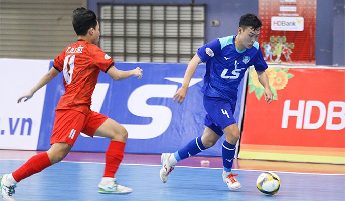 Giải Futsal HDBank VĐQG 2023: Đương Kim Vô Địch Sahako ra quân thuận lợi