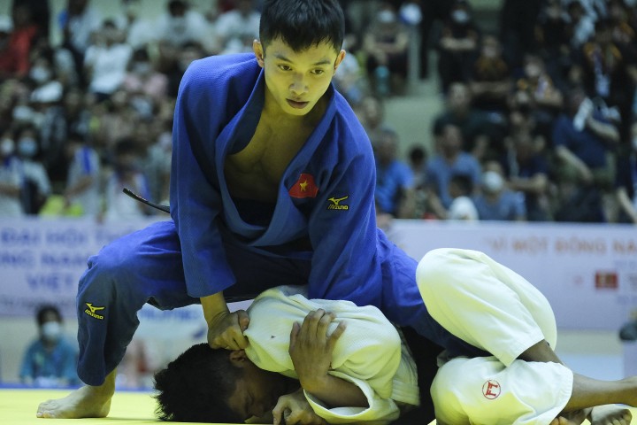Đội tuyển Judo Việt Nam tập huấn tại 'vùng đất may mắn' trước SEA Games 32