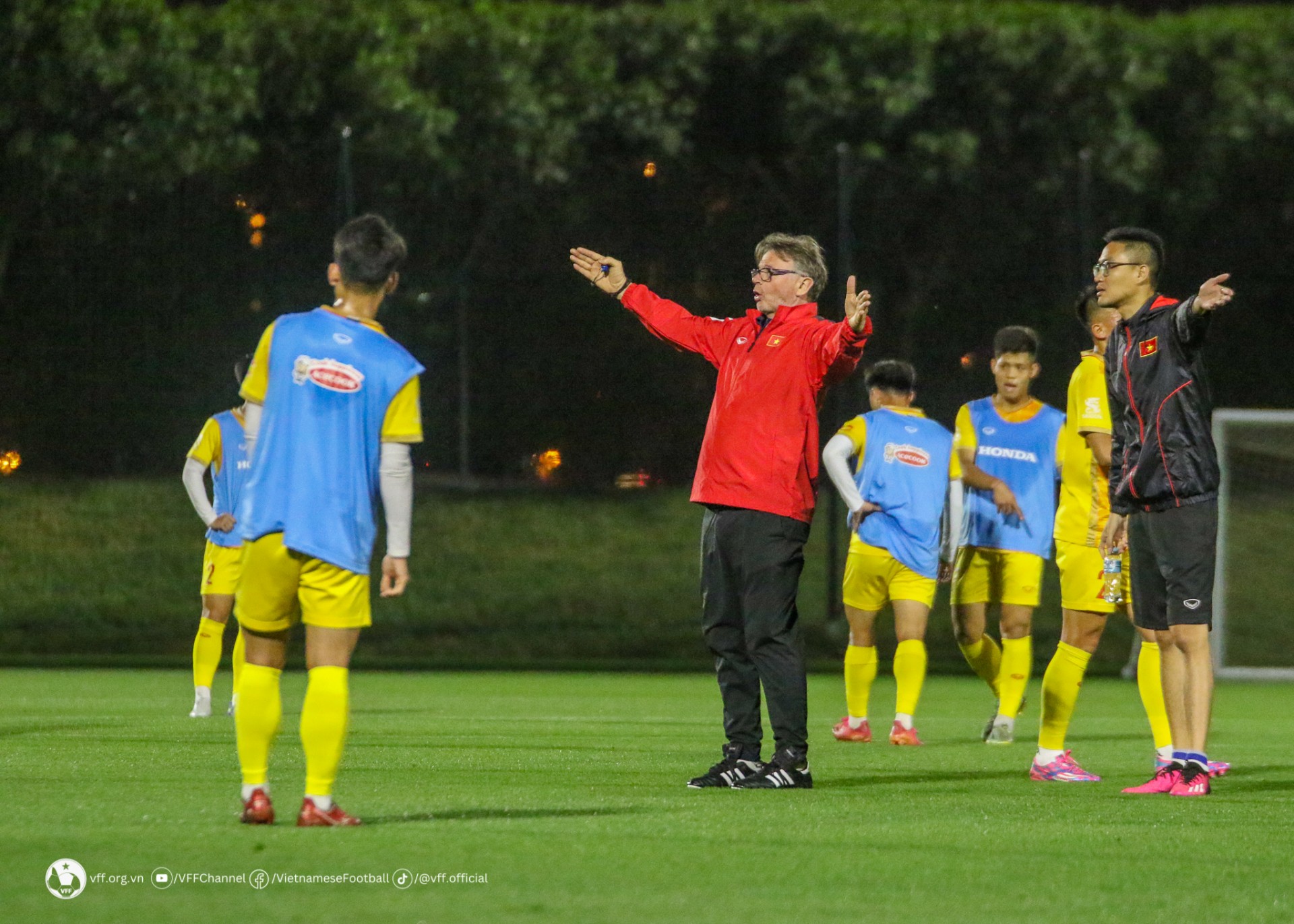 Đội tuyển U23 Việt Nam sẵn sàng cho cuộc đấu gặp U23 Iraq tại Doha Cup 2023