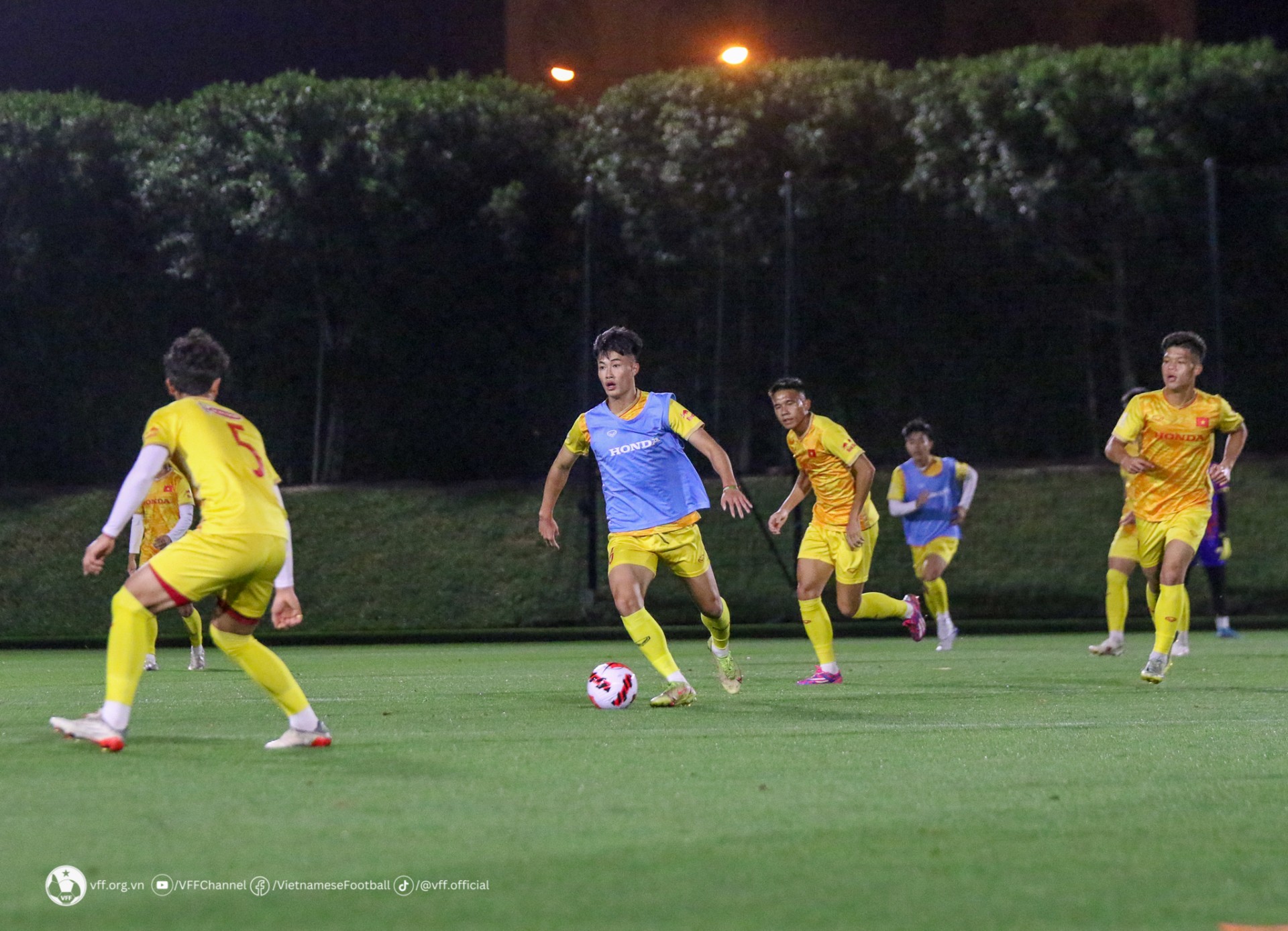 Đội tuyển U23 Việt Nam sẵn sàng cho cuộc đấu gặp U23 Iraq tại Doha Cup 2023