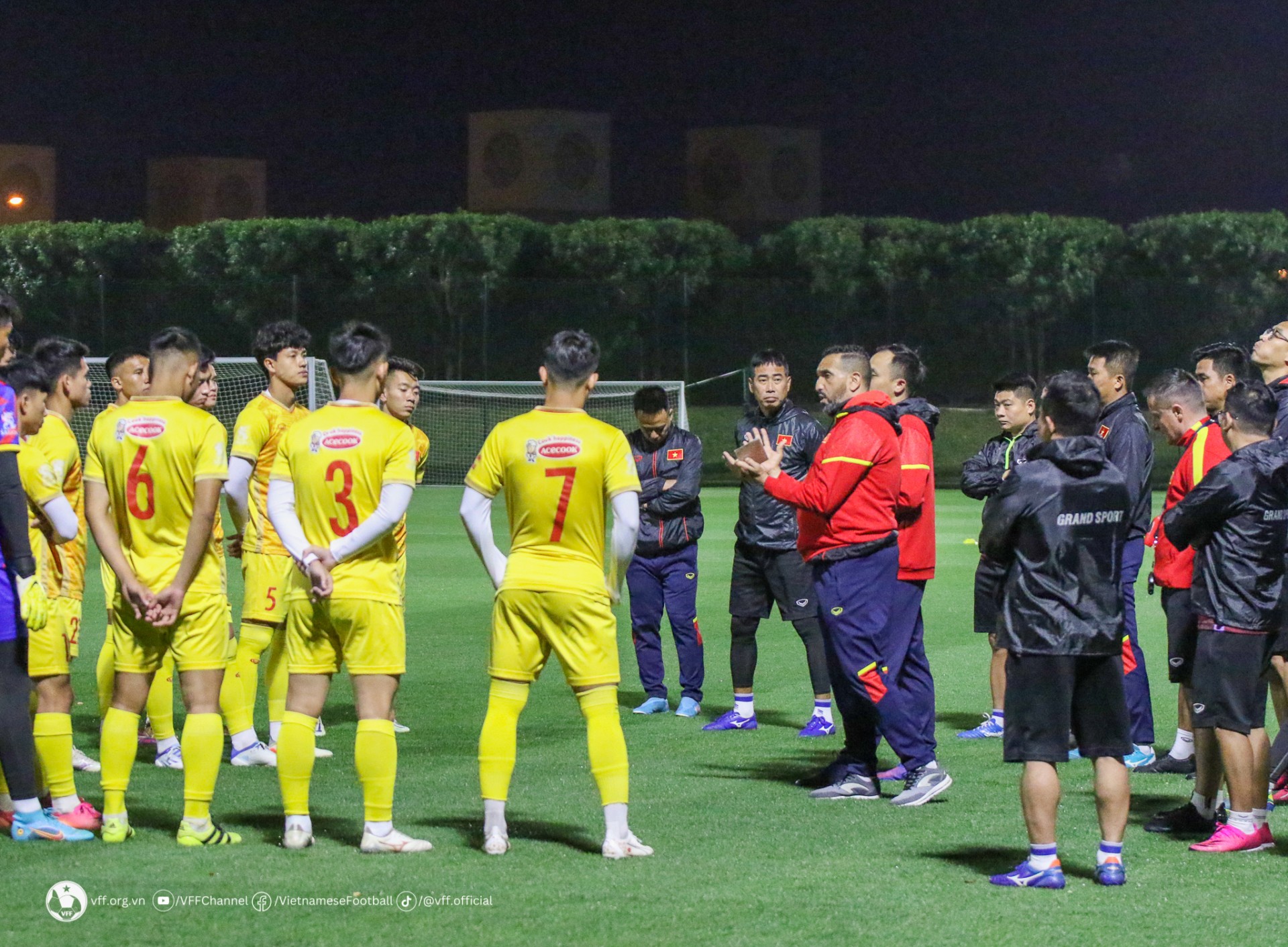 Đội tuyển U23 Việt Nam sẵn sàng cho cuộc đấu gặp U23 Iraq tại Doha Cup 2023