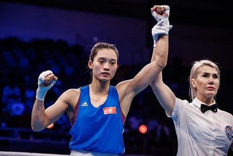Nguyễn Thị Tâm tạo kỳ tích, thắng áp đảo hạt giống số 3 giải vô địch thế giới