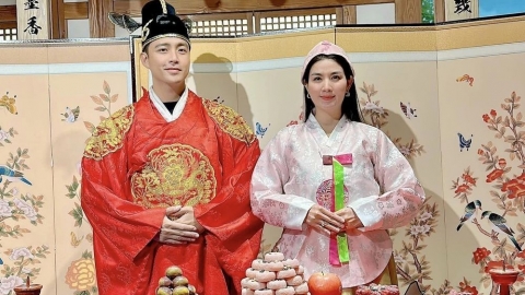 kha ly thanh duy dien hanbok tinh tu thuc hien hap hon o han quoc